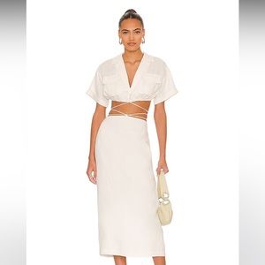 L’Academie Julia Midi Dress